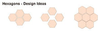 Acoustic Design Works Acoustic Panel Hexagon 1" - 1 piece