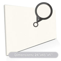 Acoustic Design Works Acoustic Panel Rectangle 1" - 1 piece