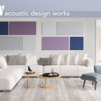 Acoustic Design Works Acoustic Panel Square 1" - 1 piece
