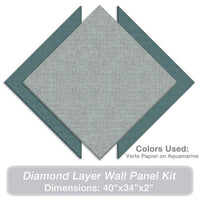 Acoustic Design Works Acoustic Panel Diamond Layer Kit - 3 pieces