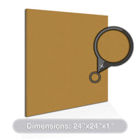 Acoustic Design Works Acoustic Panel Square 1" - 1 piece