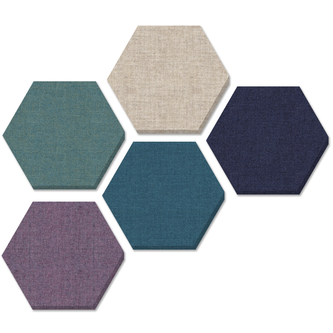 Acoustic Design Works Acoustic Panel Hexagon Kit - 5 pieces