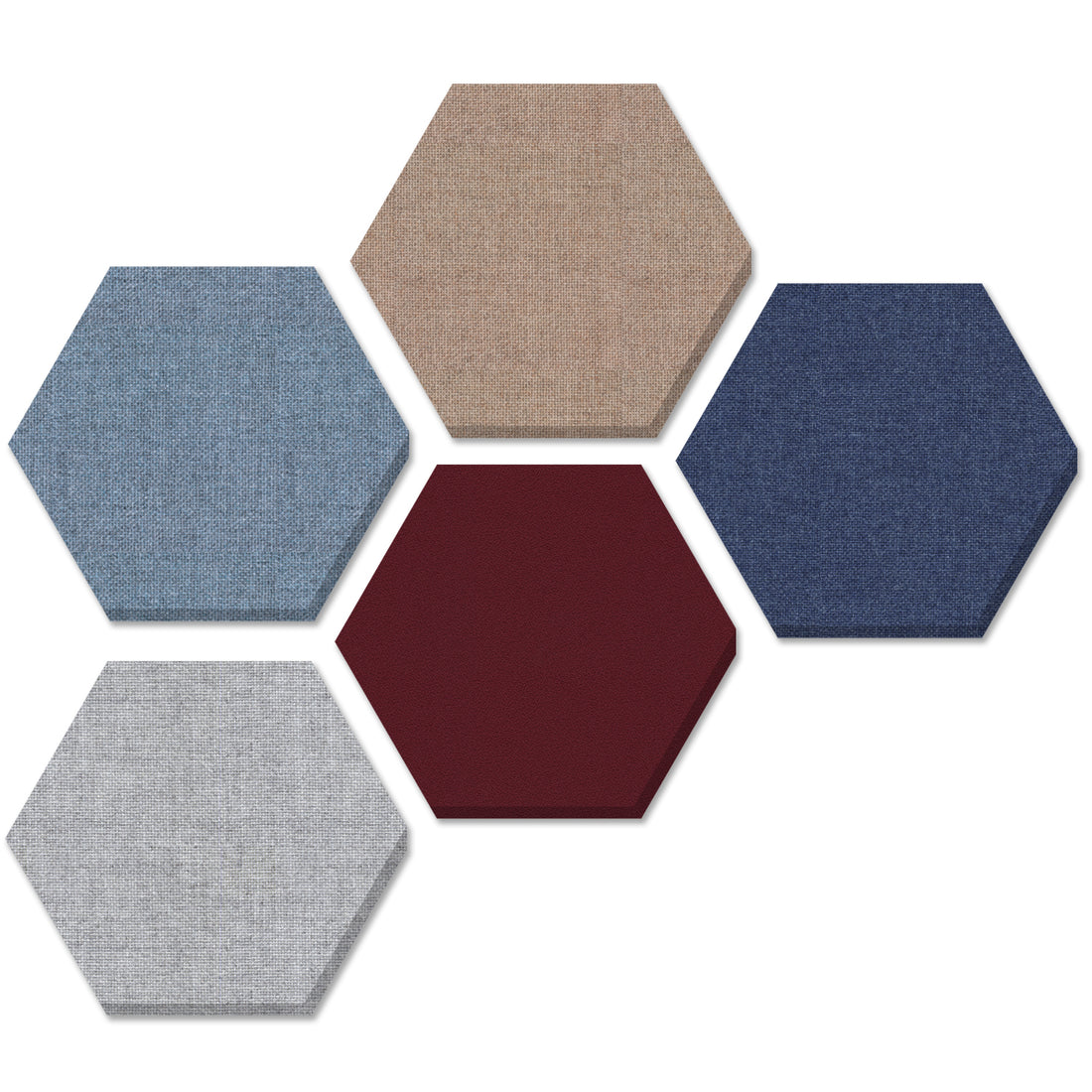 Acoustic Design Works Acoustic Panel Hexagon Kit - 5 pieces