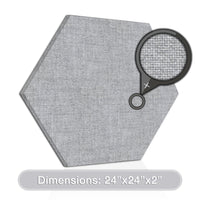 Acoustic Design Works Acoustic Panel Hexagon 2" - 1 piece