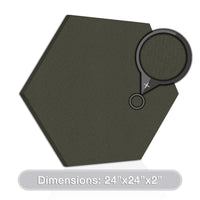Acoustic Design Works Acoustic Panel Hexagon 2" - 1 piece