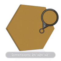 Acoustic Design Works Acoustic Panel Hexagon 2" - 1 piece