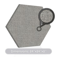 Acoustic Design Works Acoustic Panel Hexagon 2" - 1 piece
