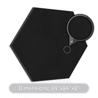 Acoustic Design Works Acoustic Panel Hexagon 2" - 1 piece