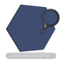 Acoustic Design Works Acoustic Panel Hexagon 2" - 1 piece