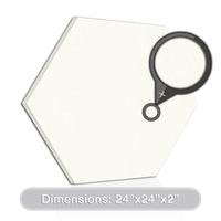 Acoustic Design Works Acoustic Panel Hexagon 2" - 1 piece