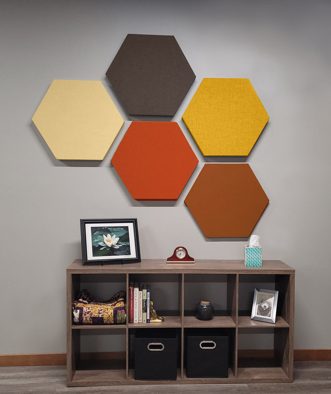 Autumn Harvest Hexagon Acoustic Panel Kit