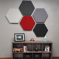 Braided Rug Hexagon Acoustic Panel Kit