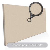 Acoustic Design Works Acoustic Panel Rectangle 2" - 1 Piece