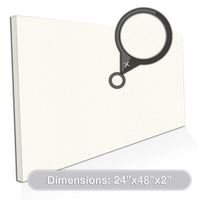 Acoustic Design Works Acoustic Panel Rectangle 2" - 1 Piece