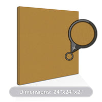 Acoustic Design Works Acoustic Panel Square 2" - 1 piece