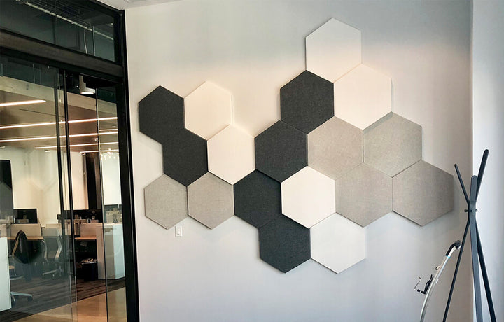Hexagon Acoustic Wall Panels