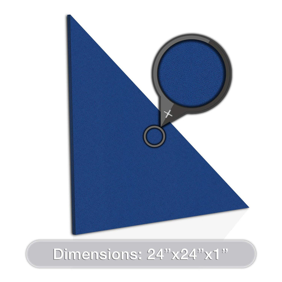 [2-Pack] Acoustic Design Works Acoustic Panel Right Triangle 2" - 2 pieces