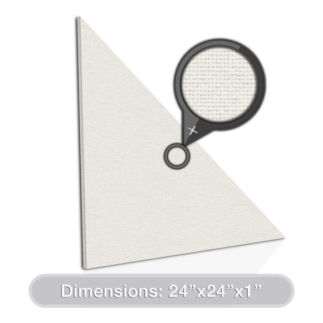 Acoustic Design Works Acoustic Panel Right Triangle 1" - 1 piece