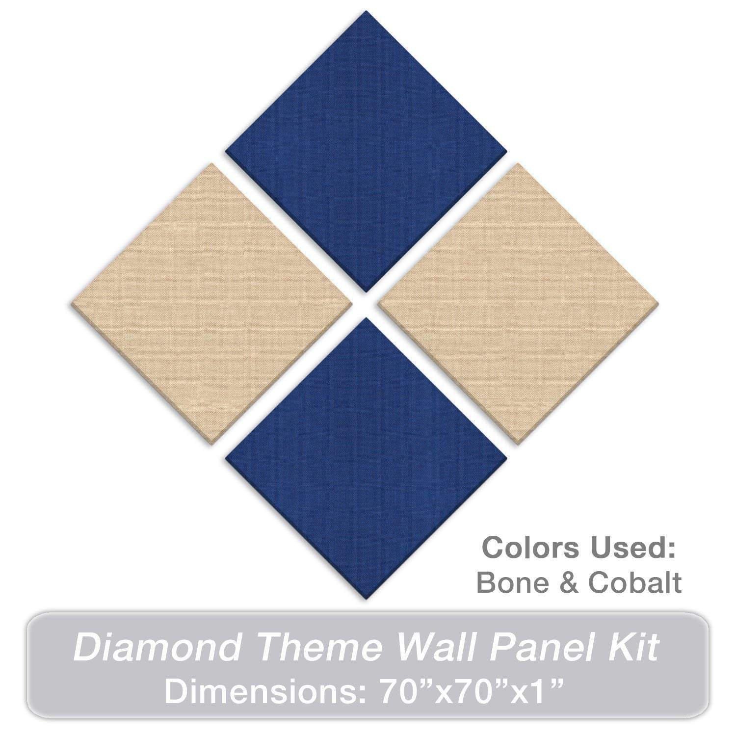 Acoustic Design Works Acoustic Panel Diamond Theme Kit 4 pieces