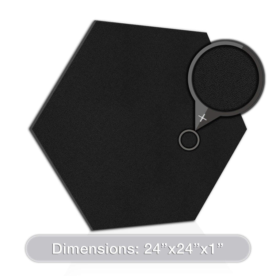 Acoustic Design Works Acoustic Panel Hexagon 1" - 1 piece