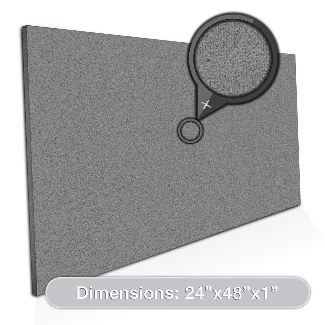 Acoustic Design Works Acoustic Panel Rectangle 1" - 1 piece