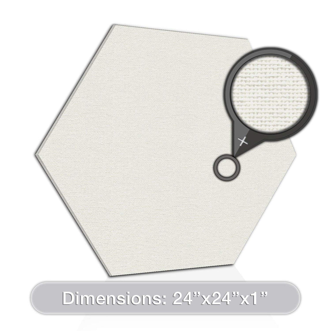 Acoustic Design Works Acoustic Panel Hexagon 1" - 1 piece