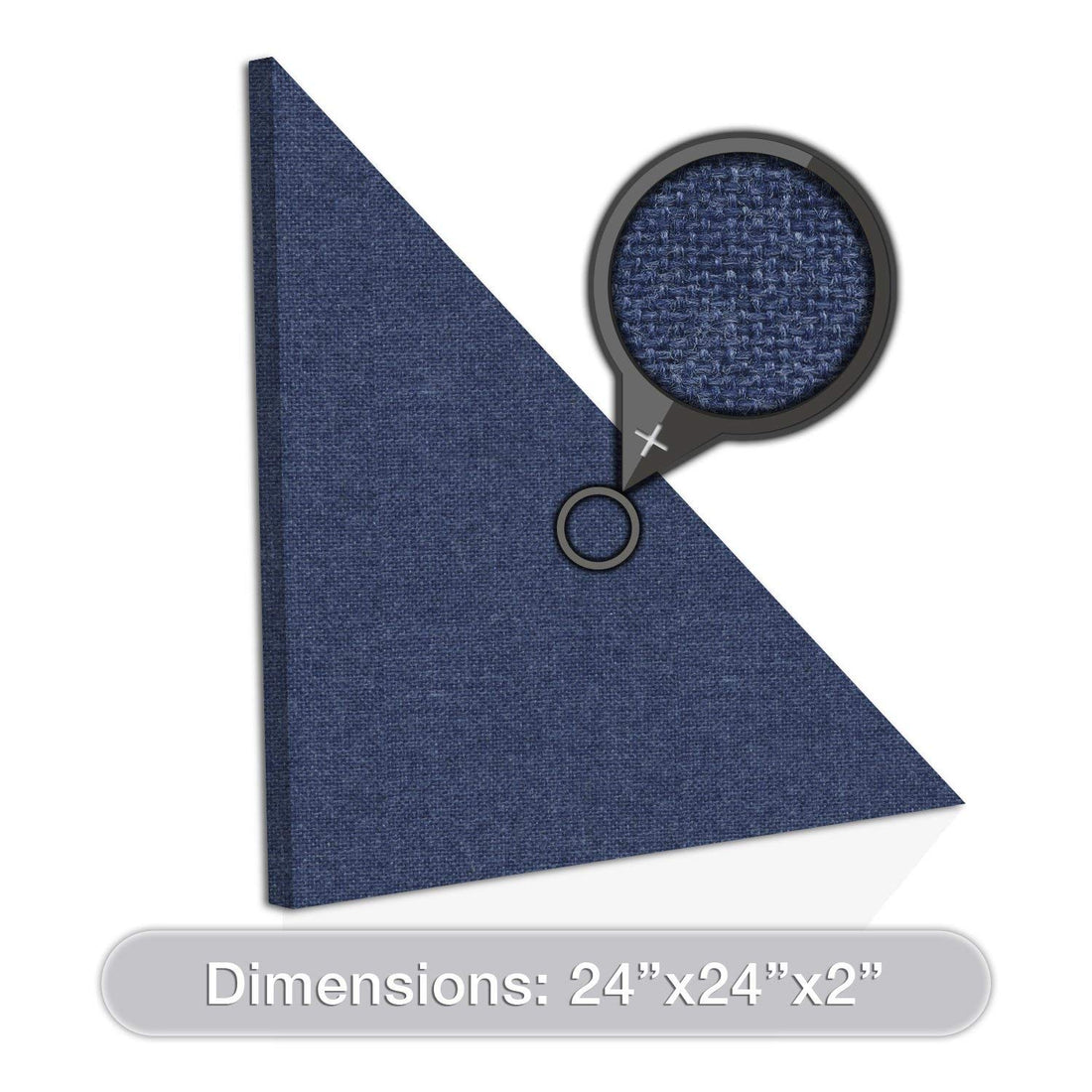 Acoustic Design Works Acoustic Panel Right Triangle 2" - 1 piece