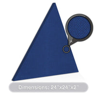 [2-Pack] Acoustic Design Works Acoustic Panels Equilateral Triangle 2" - 2 pieces