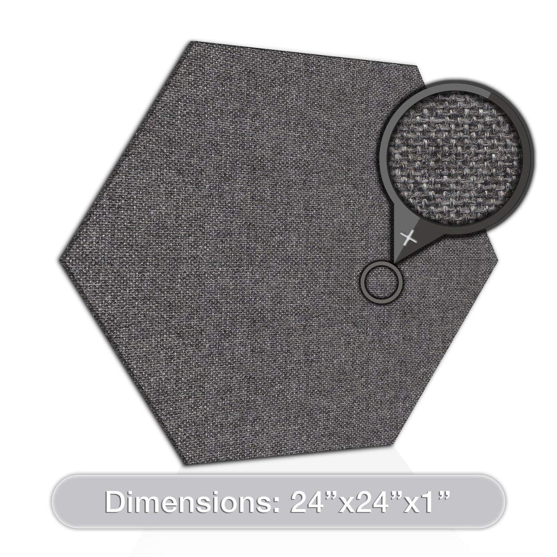 Acoustic Design Works Acoustic Panel Hexagon 1" - 1 piece