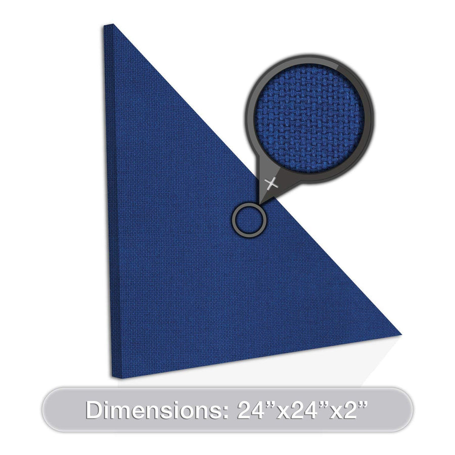 [2-Pack] Acoustic Design Works Acoustic Panel Right Triangle 2" - 2 pieces