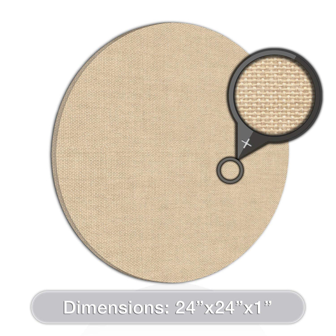 Acoustic Design Works Acoustic Panel Circle 1" - 1 piece