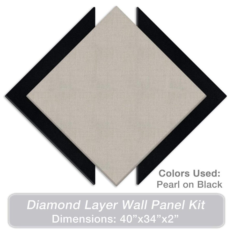 Acoustic Design Works Acoustic Panel Diamond Layer Kit - 3 pieces