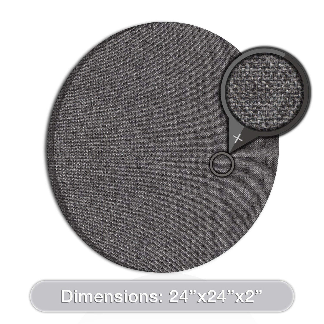 [2-Pack] Acoustic Design Works Acoustic Panel Circle 2" - 2 pieces