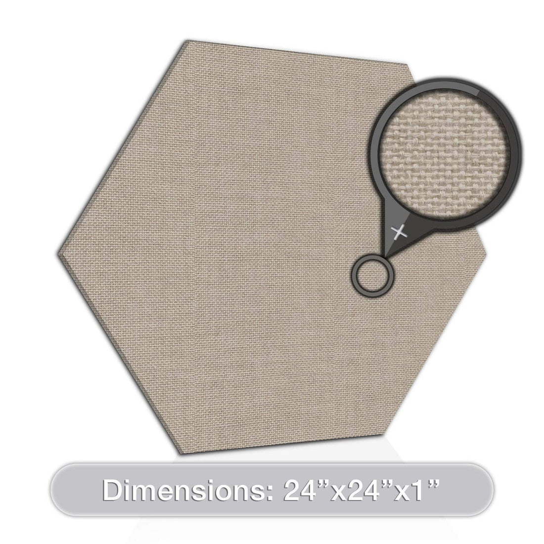 Acoustic Design Works Acoustic Panel Hexagon 1" - 1 piece