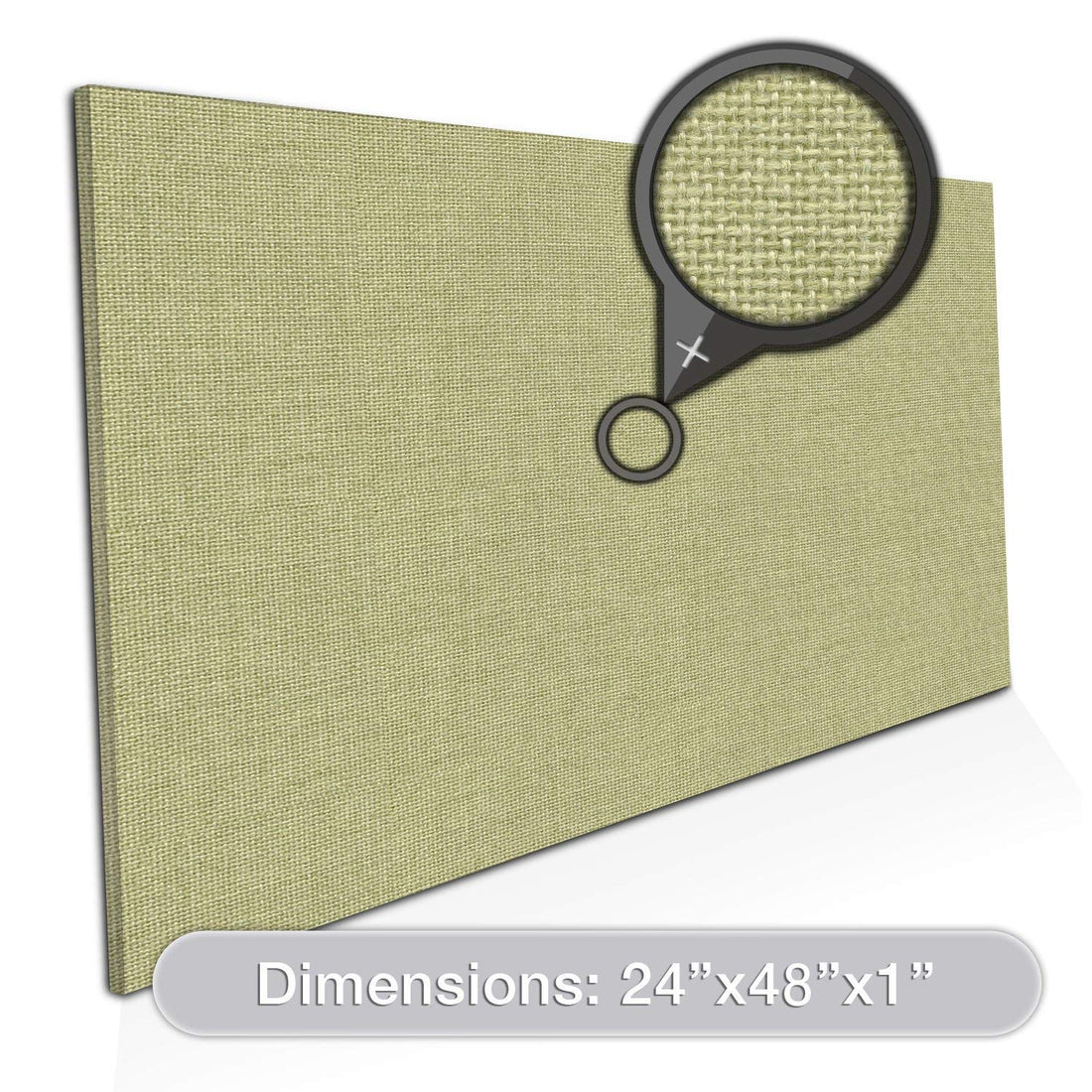 Acoustic Design Works Acoustic Panel Rectangle 1" - 1 piece