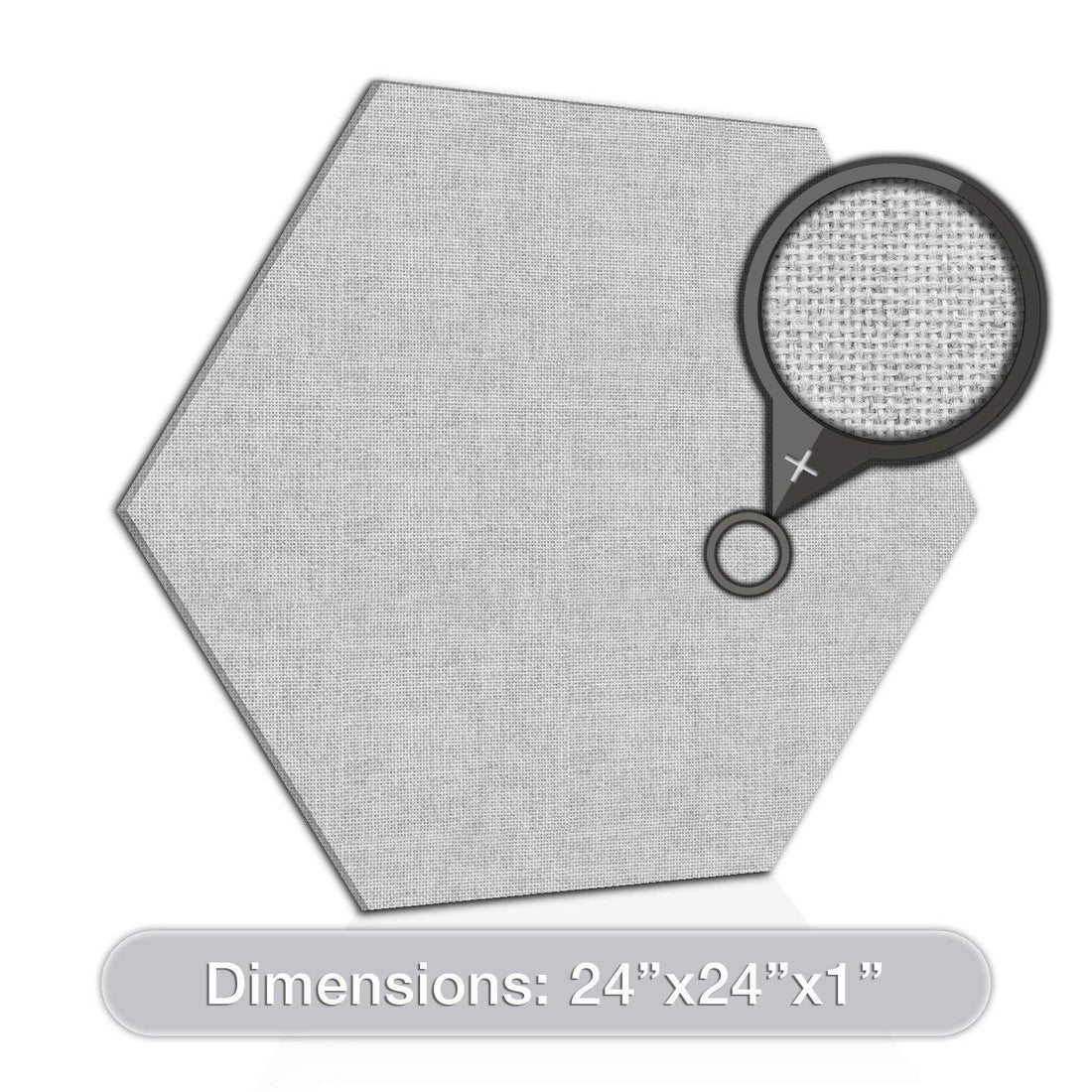 Acoustic Design Works Acoustic Panel Hexagon 1" - 1 piece