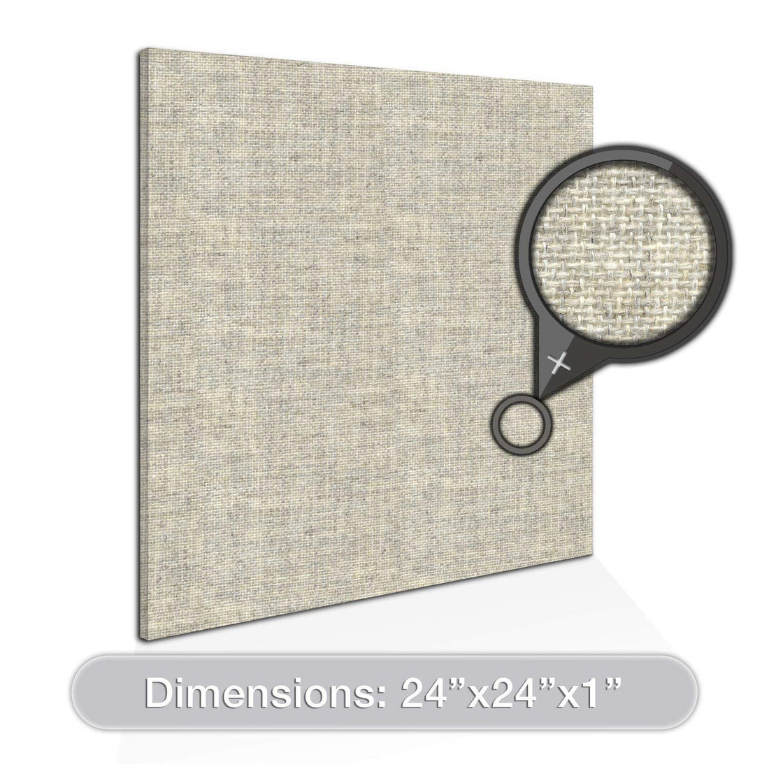 Acoustic Design Works Acoustic Panel Square 1" - 1 piece