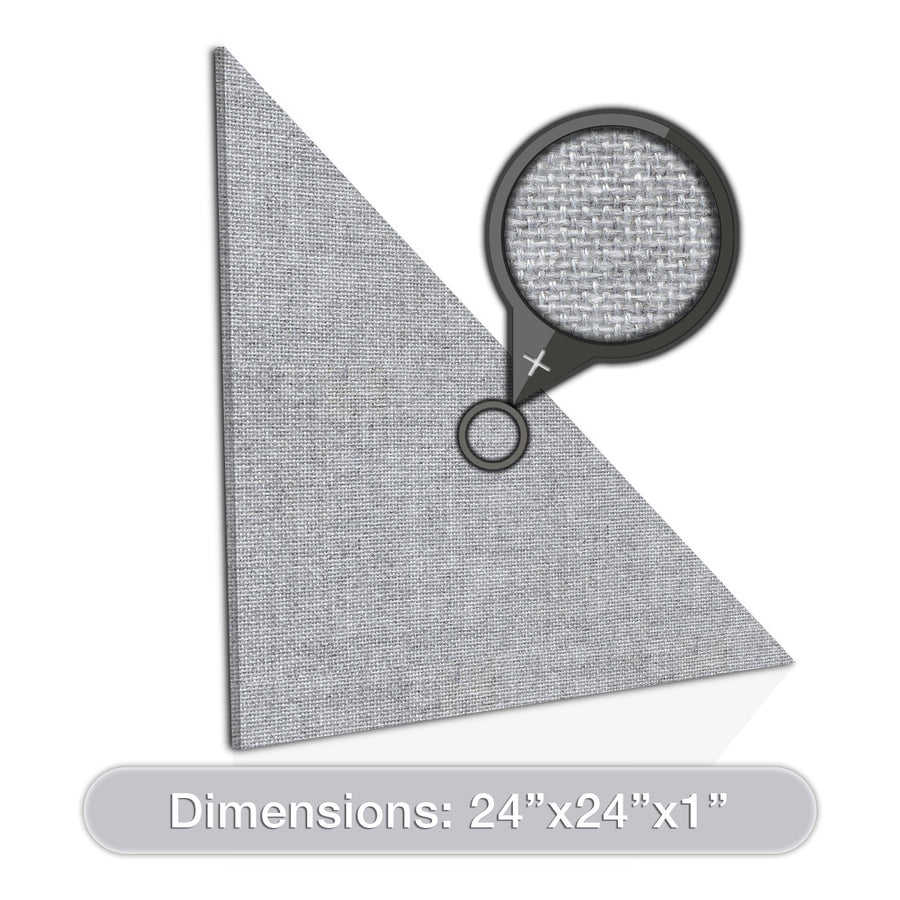 Acoustic Design Works Acoustic Panel Right Triangle 1" - 1 piece