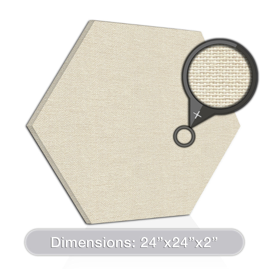 Acoustic Design Works Acoustic Panel Hexagon 2" - 1 piece