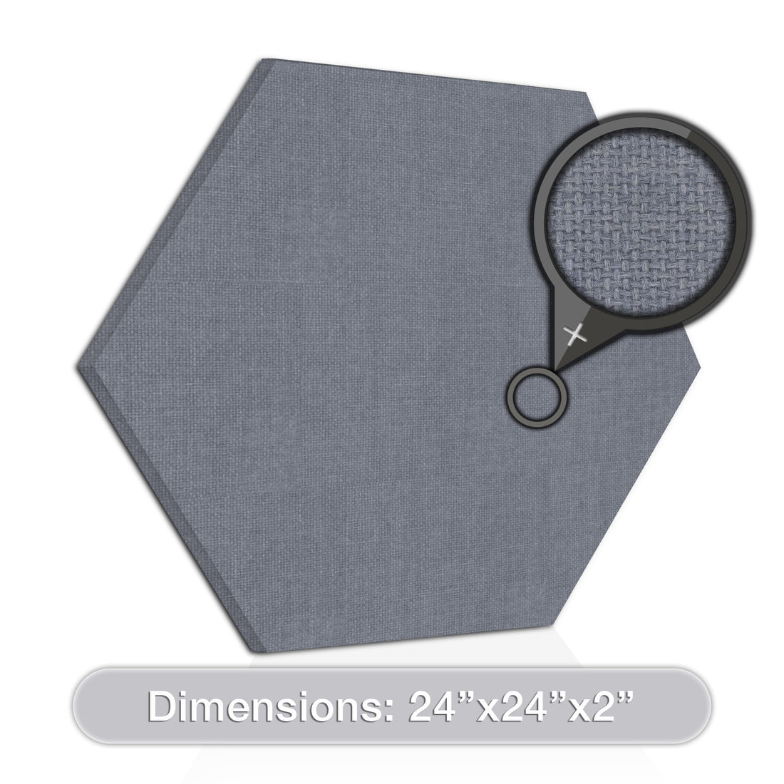 Acoustic Design Works Acoustic Panel Hexagon 2" - 1 piece