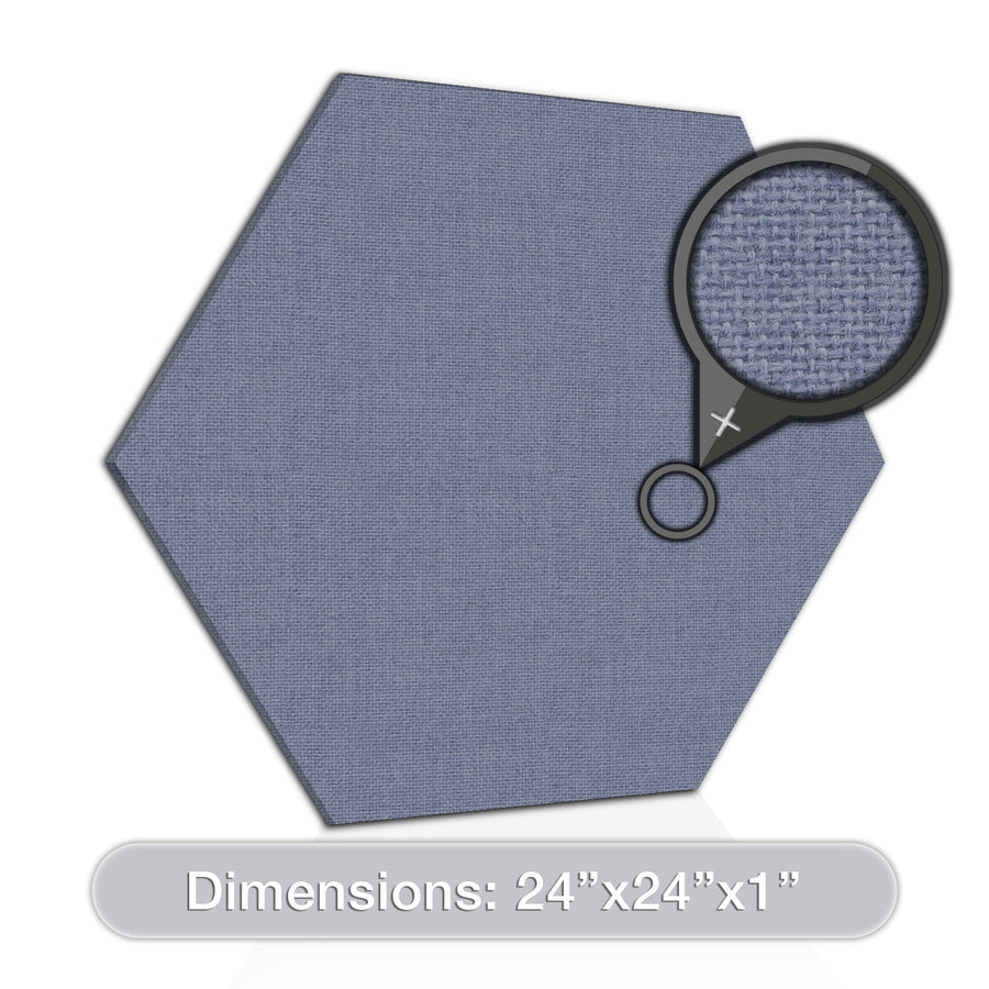 Acoustic Design Works Acoustic Panel Hexagon 1" - 1 piece