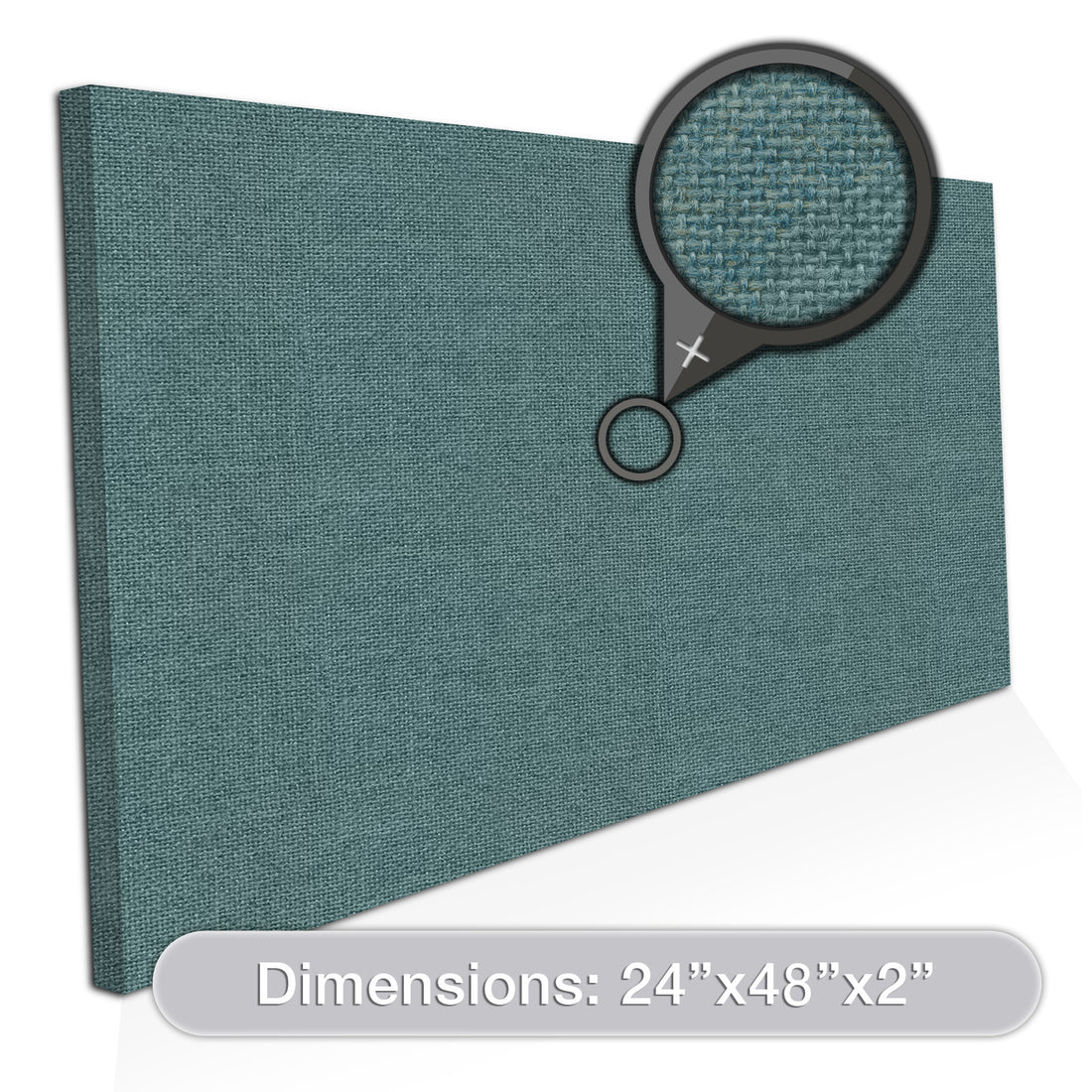 Acoustic Design Works Acoustic Panel Rectangle 2" - 1 Piece