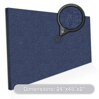 [2-Pack] Acoustic Design Works Acoustic Panel Rectangle 2" - 2 pieces