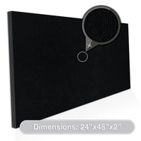 [2-Pack] Acoustic Design Works Acoustic Panel Rectangle 2" - 2 pieces