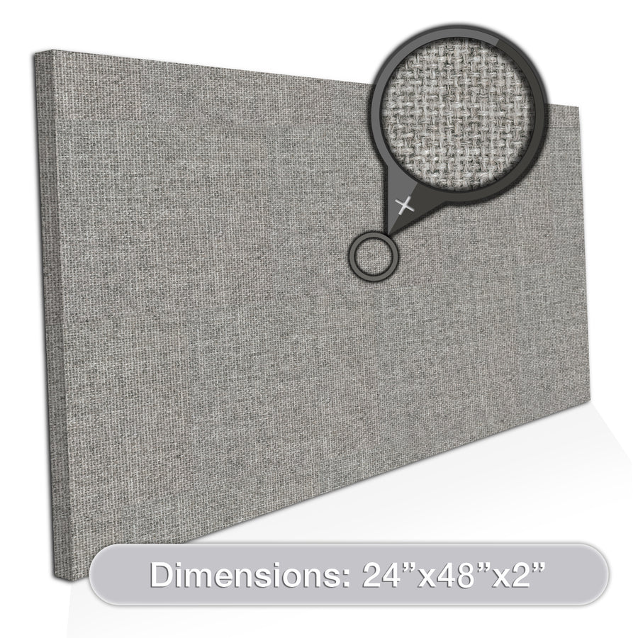 [2-Pack] Acoustic Design Works Acoustic Panel Rectangle 2" - 2 pieces