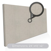 [2-Pack] Acoustic Design Works Acoustic Panel Rectangle 2" - 2 pieces