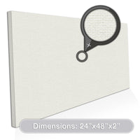 [2-Pack] Acoustic Design Works Acoustic Panel Rectangle 2" - 2 pieces