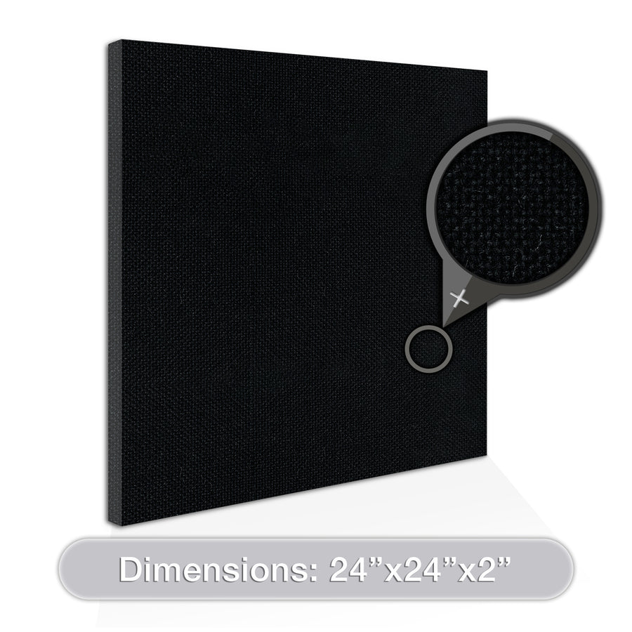 [2-Pack] Acoustic Design Works Acoustic Panels Square 2" - 2 pieces