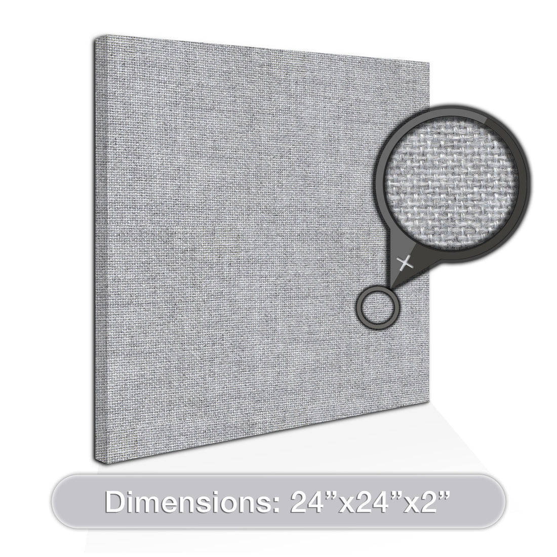 Acoustic Design Works Acoustic Panel Square 2" - 1 piece