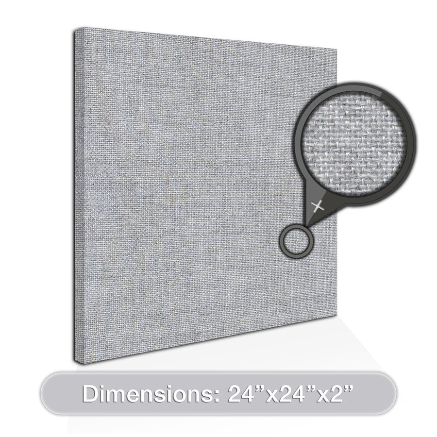 [2-Pack] Acoustic Design Works Acoustic Panels Square 2" - 2 pieces